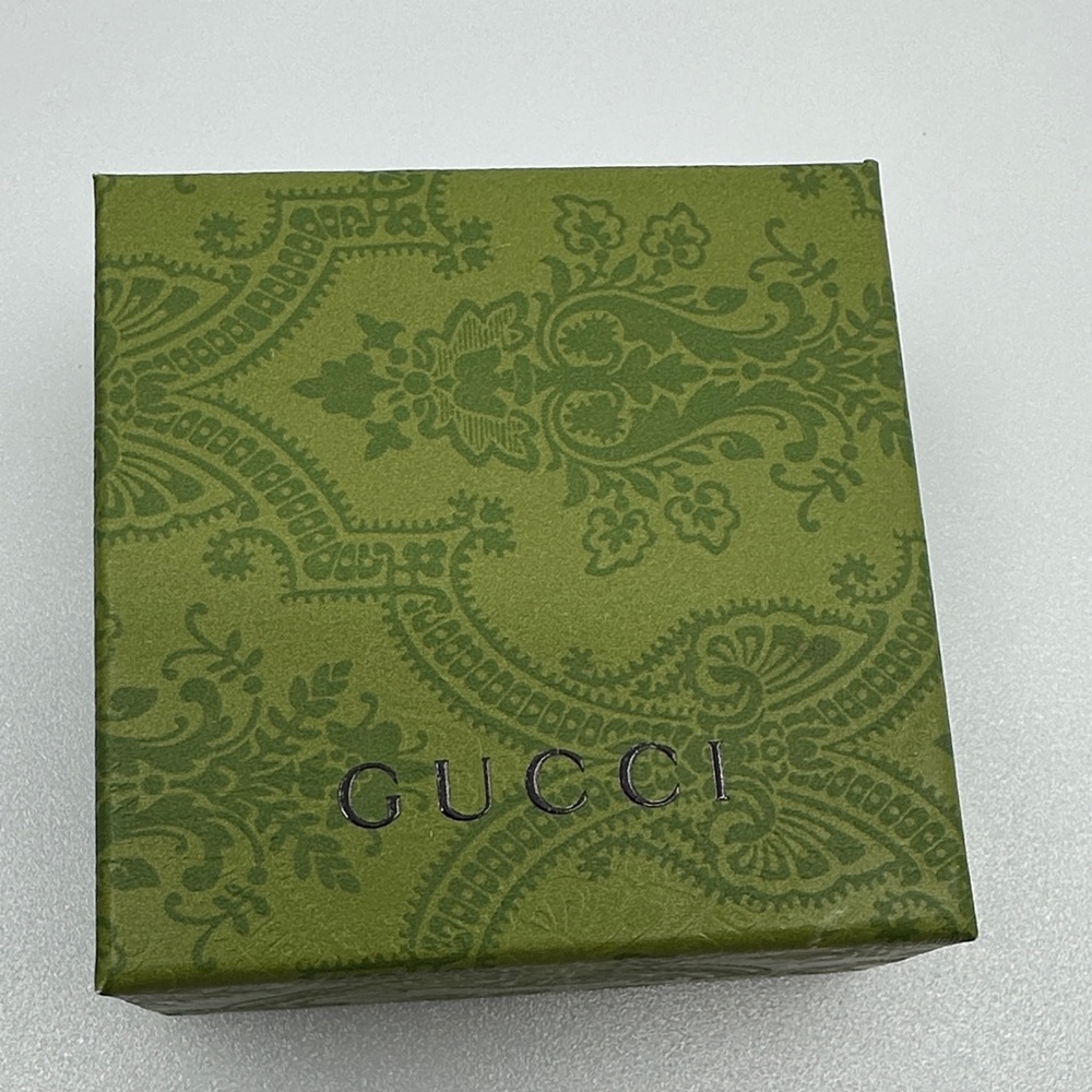 Gucci Silver Bracelet with Blue and Green Gems - Picture 10 of 10